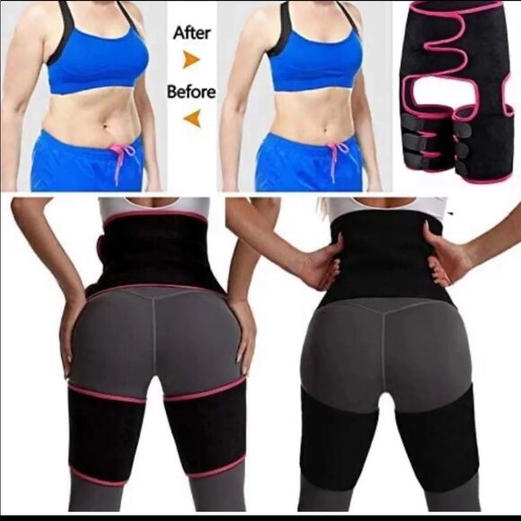 High Waist Trainer Thigh,3-in-1 Trimmers Fitness for Women
Size M - Picture 2 of 6